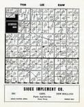 Lee Township, Sioux Rapids, Buena Vista County 1955